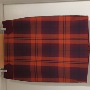 The Limited Plaid Skirt